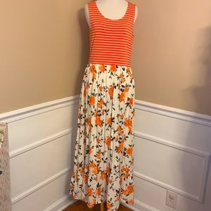 Matilda Jane women’s in the spring time maxi dress